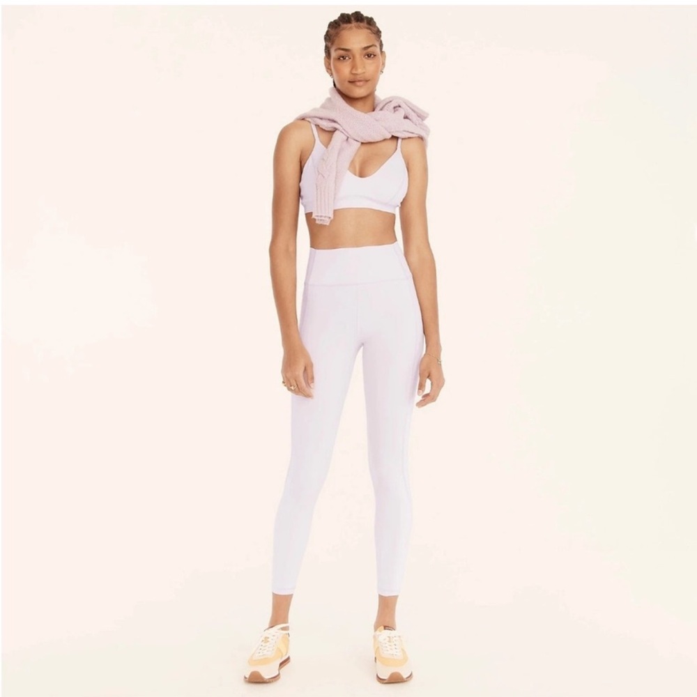 J. CREW NWT Cloudstretch high rise leggings -ashen quartz -small